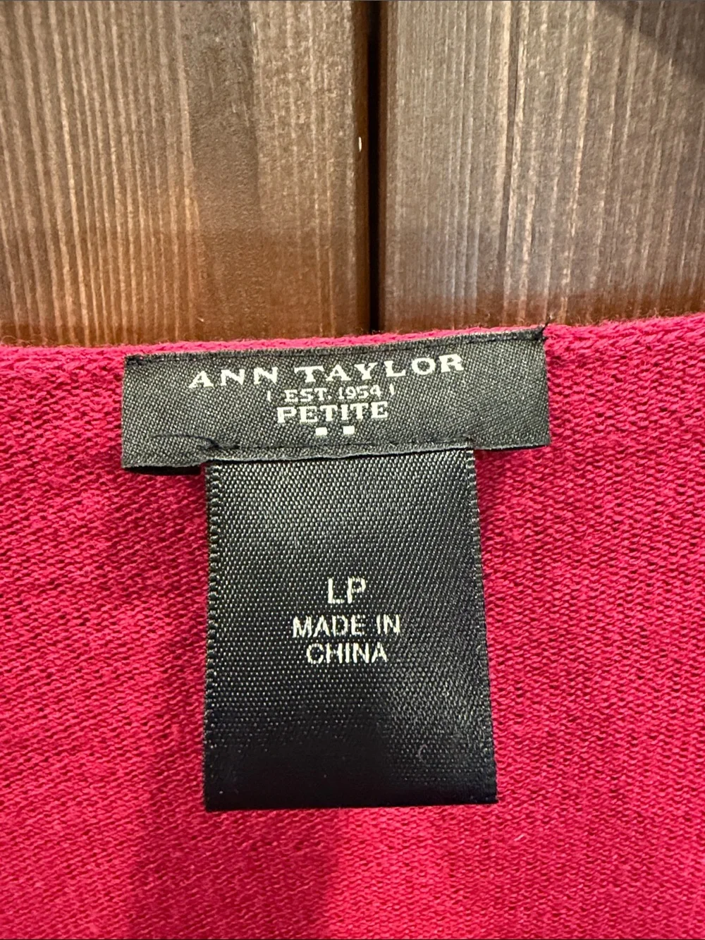Ann Taylor Hot Pink Button-Front Cardigan